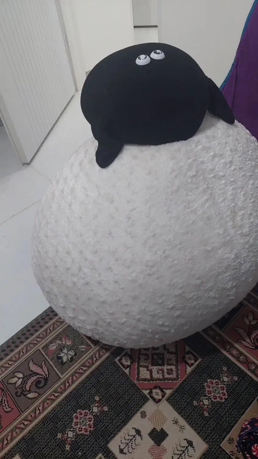 عروسک گوسفند بزرگ|اسباببازی بچه|همدان, |دیوار