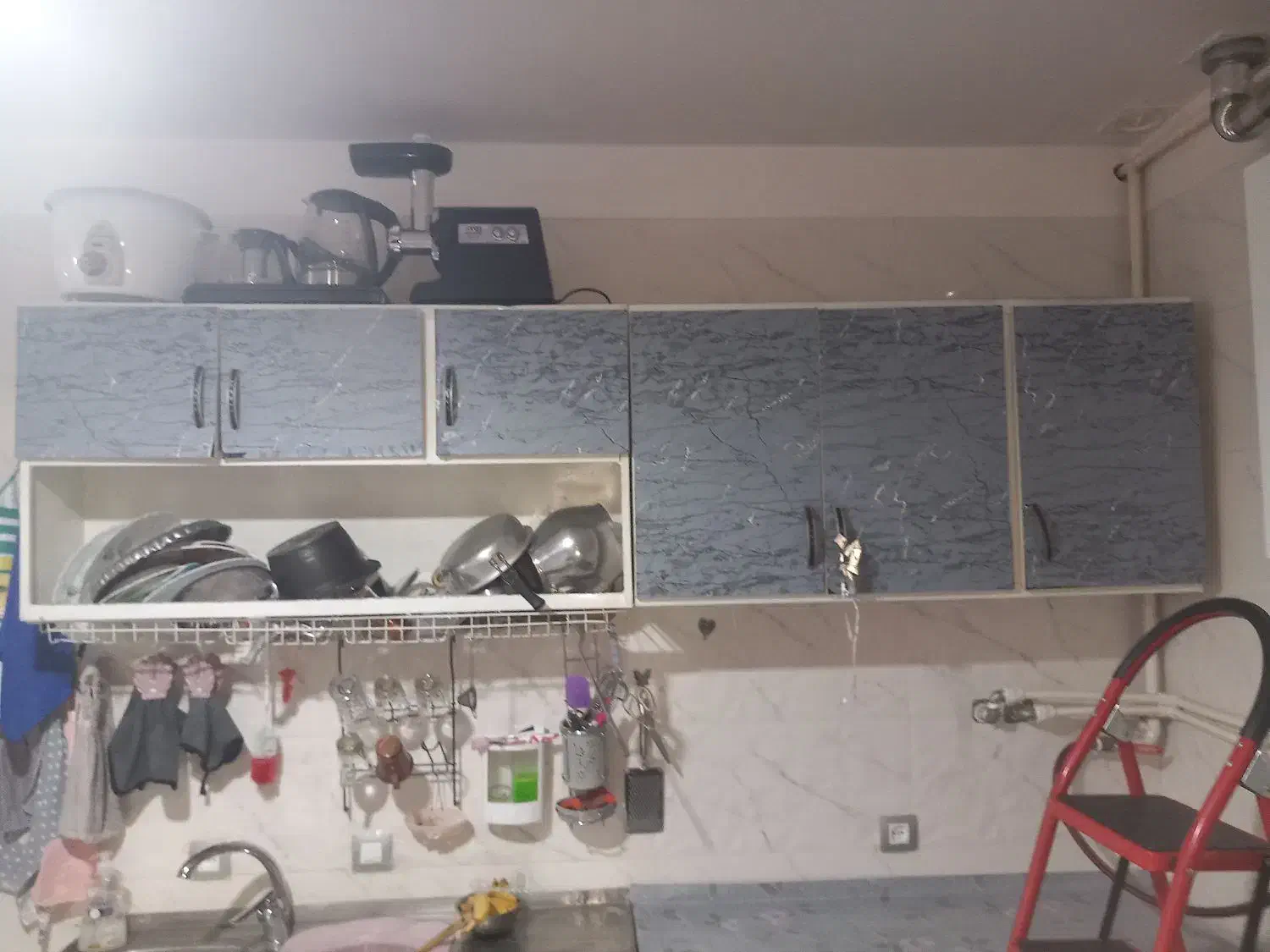 کابینت ابچکن|آب‌چکان و نظم‌دهنده ظروف|نهاوند, |دیوار