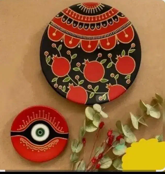 نقاشی شب یلدا و مناسبتهای مختلف|تابلو، نقاشی، عکس|شیراز, شهرک صدا و سیما|دیوار