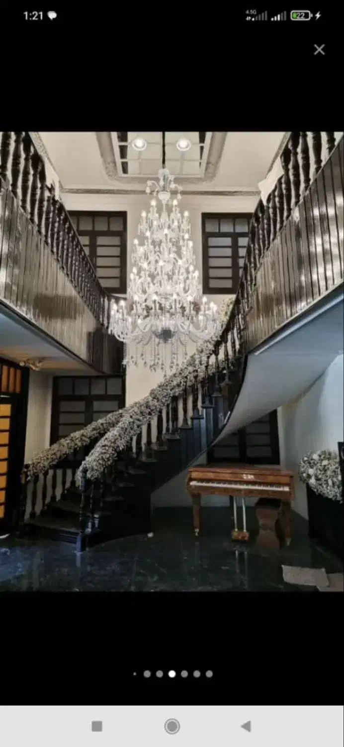 لوستر کریستالی|لوستر و چراغ آویز|رباطکریم, رباطکریم|دیوار