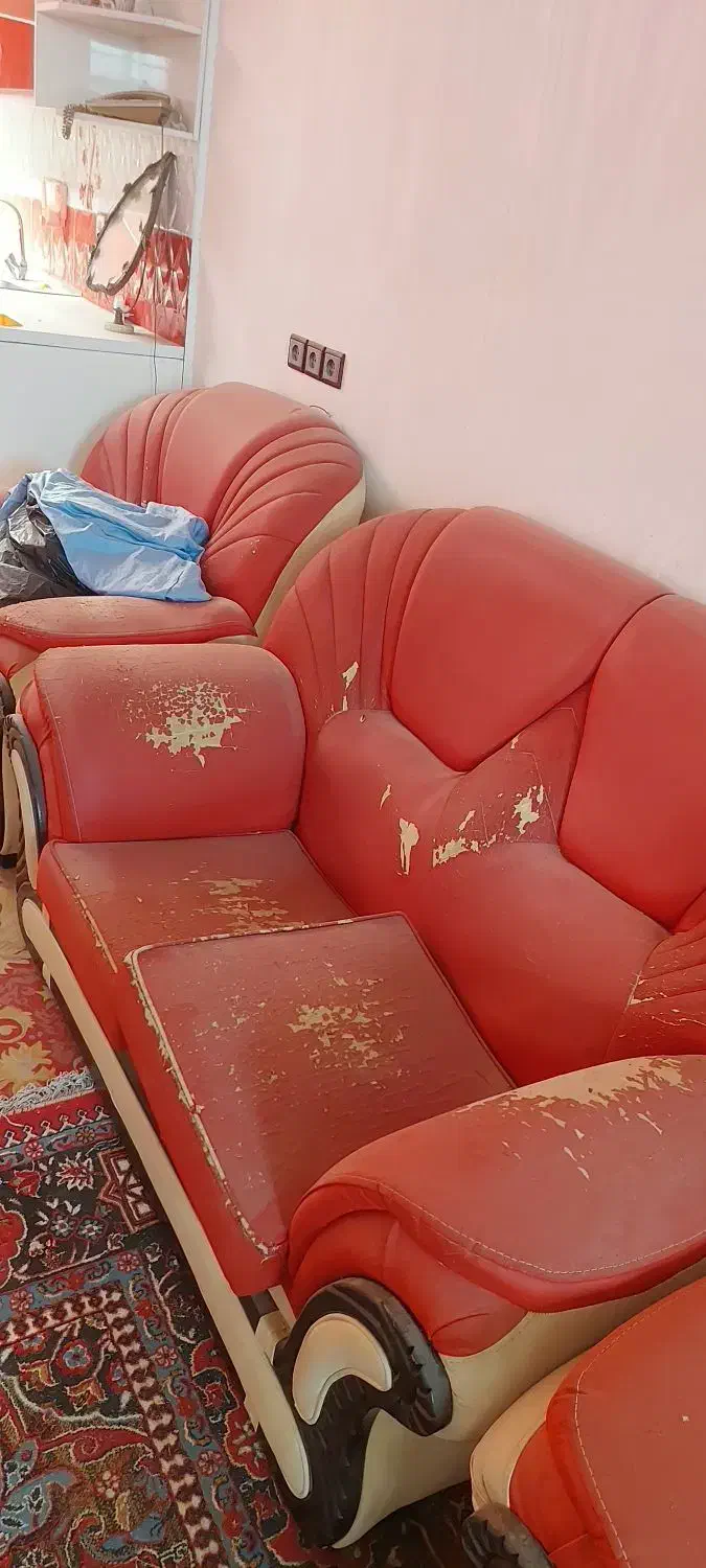 دو دست مبل  ۷ نفره  واسه  فروش|مبلمان خانگی و میز عسلی|شوش, |دیوار