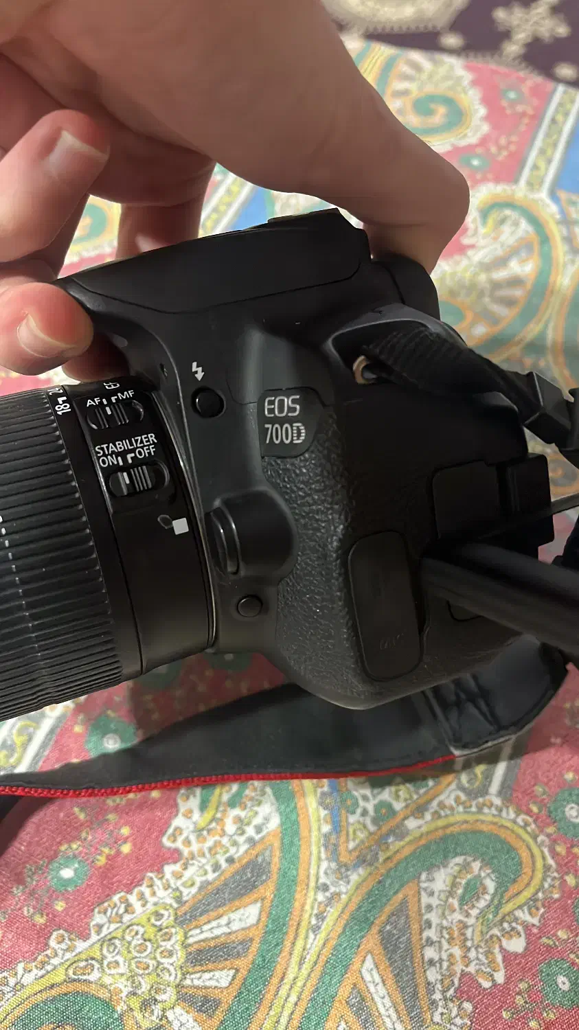 کنون ۷۰۰d با لنز ۵۵-۱۸|دوربین عکاسی و فیلم‌برداری|ری, اقدسیه|دیوار