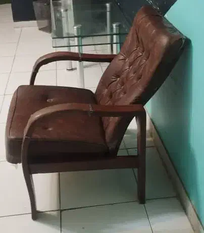 دو عدد صندلی اداری چرم|مبلمان اداری|شیراز, زرگری|دیوار