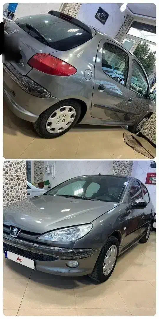 ۲۰۶ تیپ۲ خوش روخ|خودرو سواری و وانت|میاندوآب, |دیوار