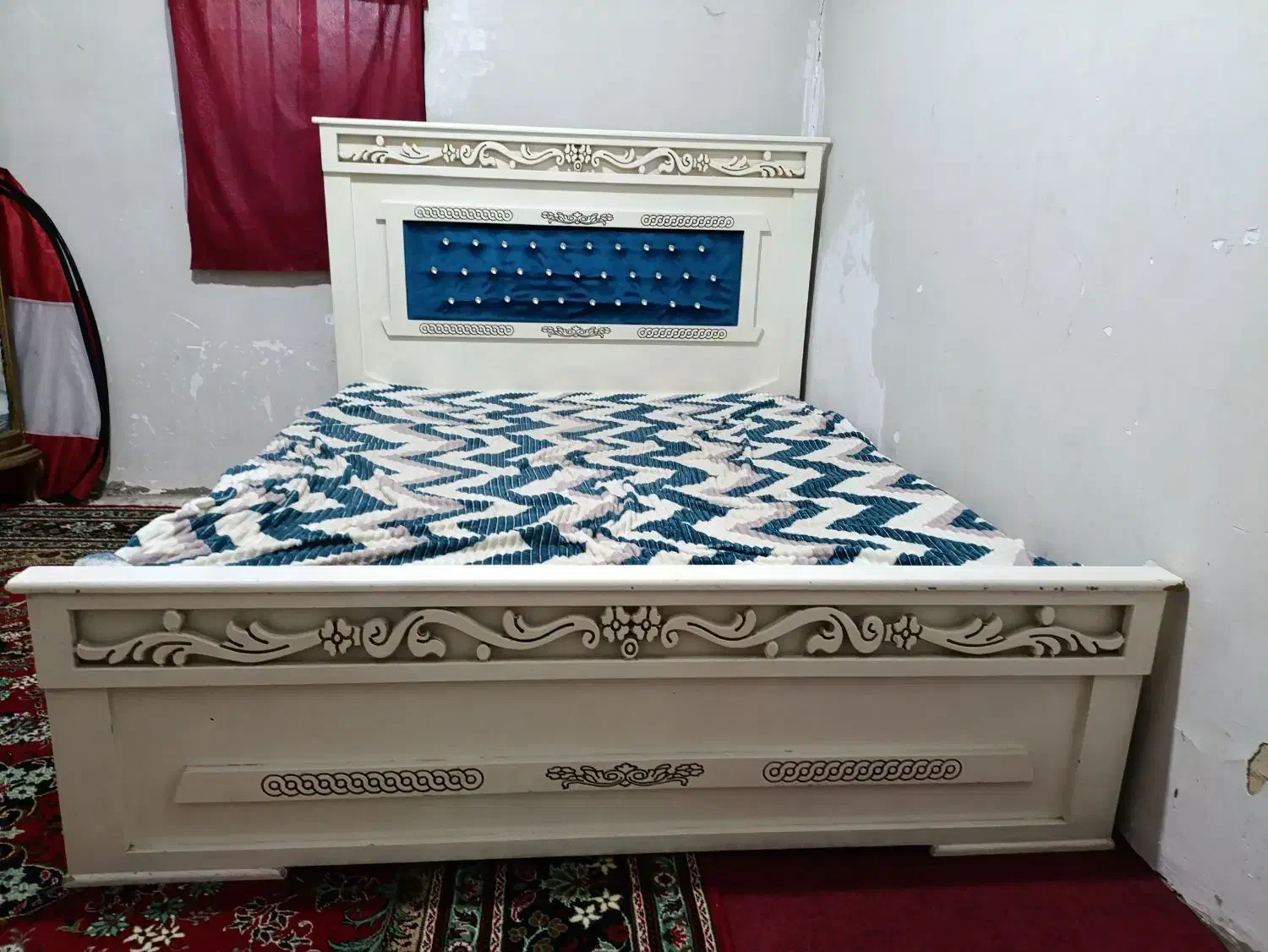 تخت خواب دونفره|تخت و سرویس خواب|تهران, امام زاده حسن|دیوار
