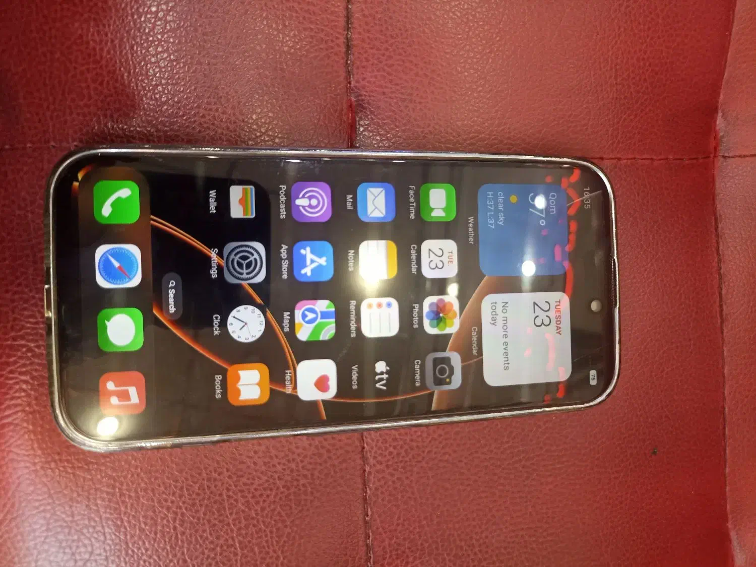 گوشی آیفون ۱۶پرومکس فیک|موبایل|قم, چهل درخت‎|دیوار