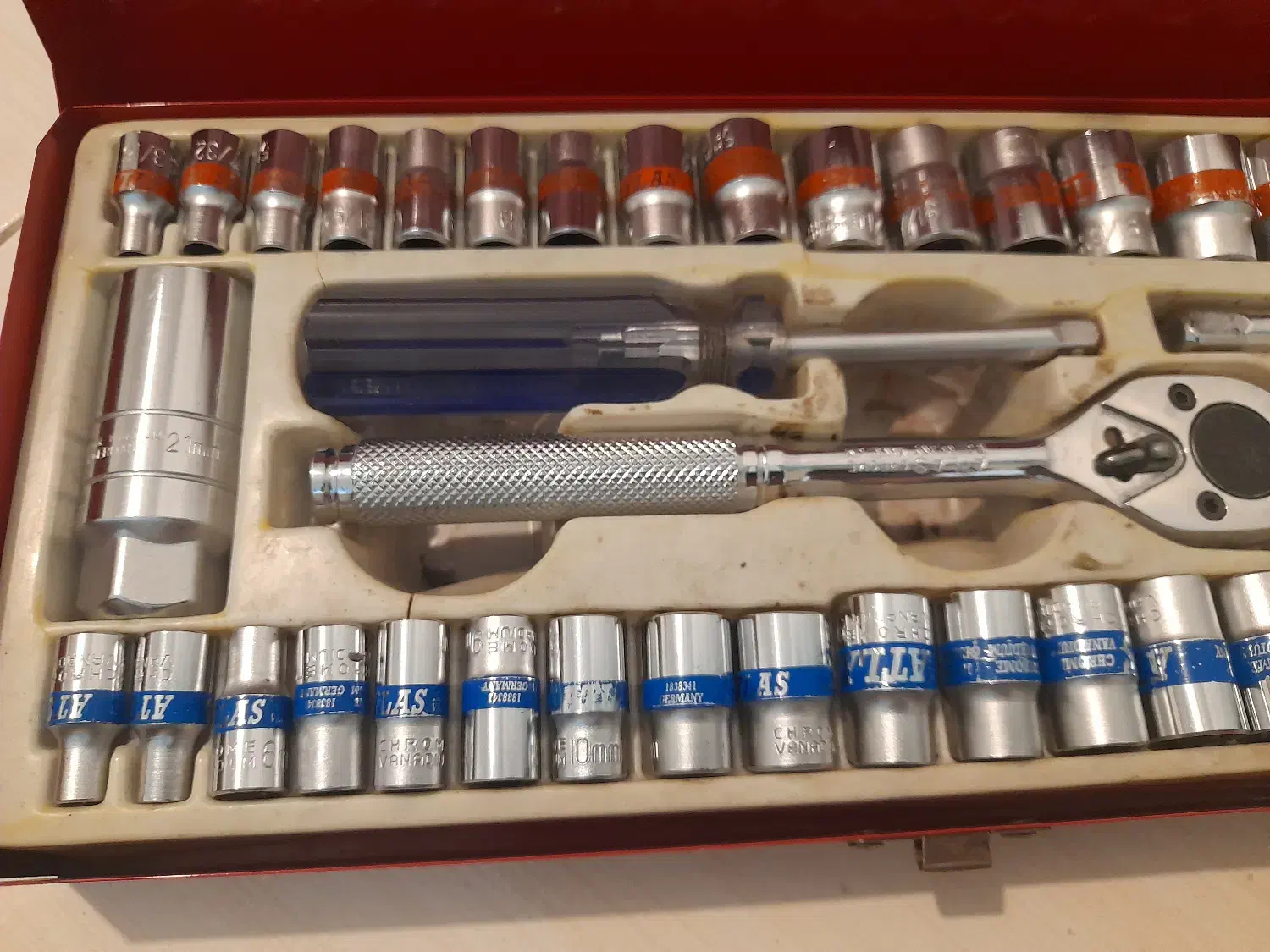 آچار بوکس اطلس آلمانی ۴۰ پارچه|ابزارآلات|تهران, علم و صنعت|دیوار