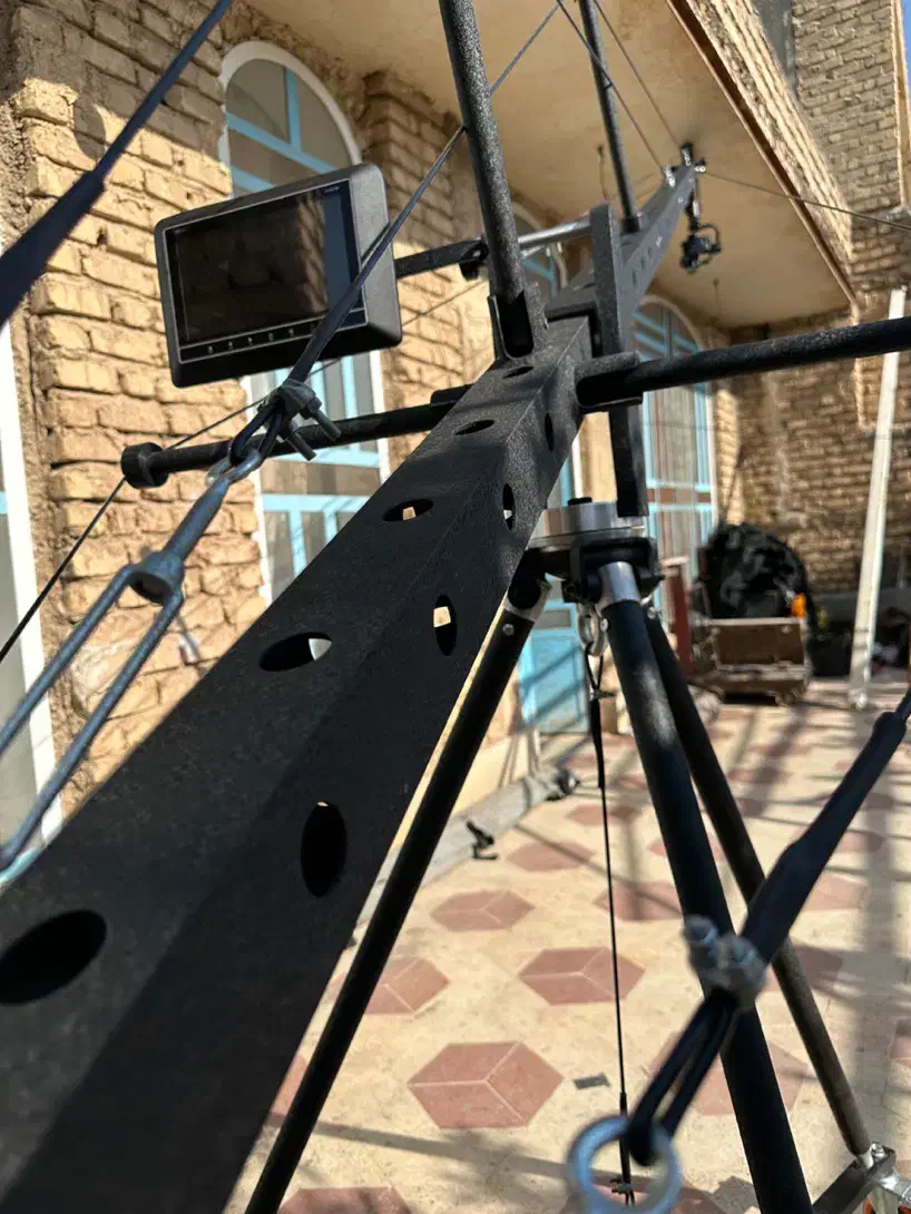 فروش کرین شش متری با هد رونین|دوربین عکاسی و فیلم‌برداری|شیراز, عادل آباد|دیوار