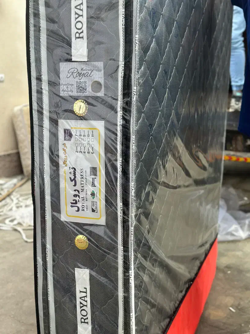 تشک رویال طبی فنری همراه با هولوگرام وفاکتور رسمی|تشک تختخواب|اسلامشهر, باغ فیض|دیوار