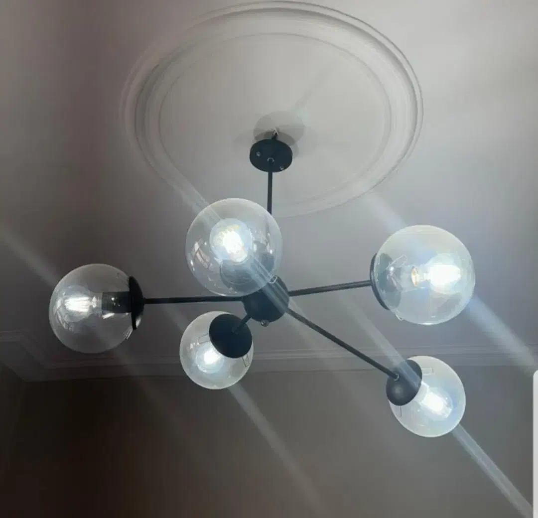 لوستر مدرن|لوستر و چراغ آویز|ری, حمزه‌آباد|دیوار