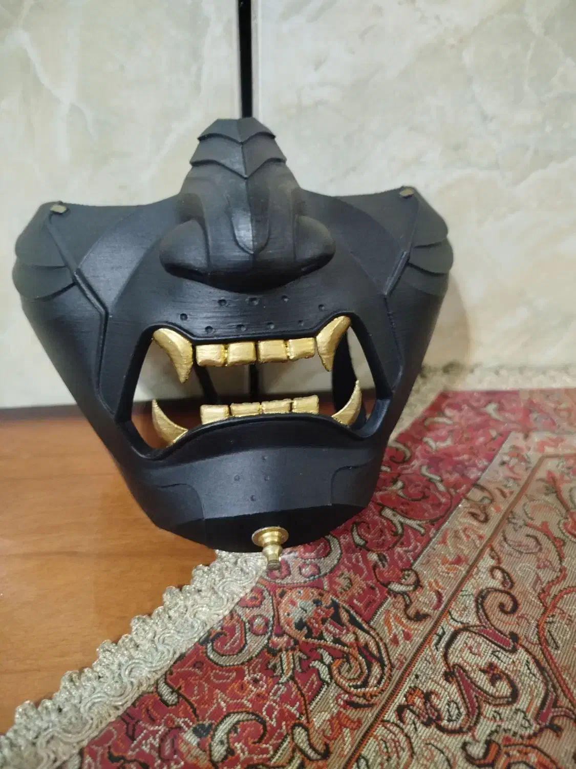 ماسک گوست اف سوشیما ساخته شده با پرینتر سه بعدی|کنسول، بازی ویدئویی و آنلاین|شهرکرد, |دیوار