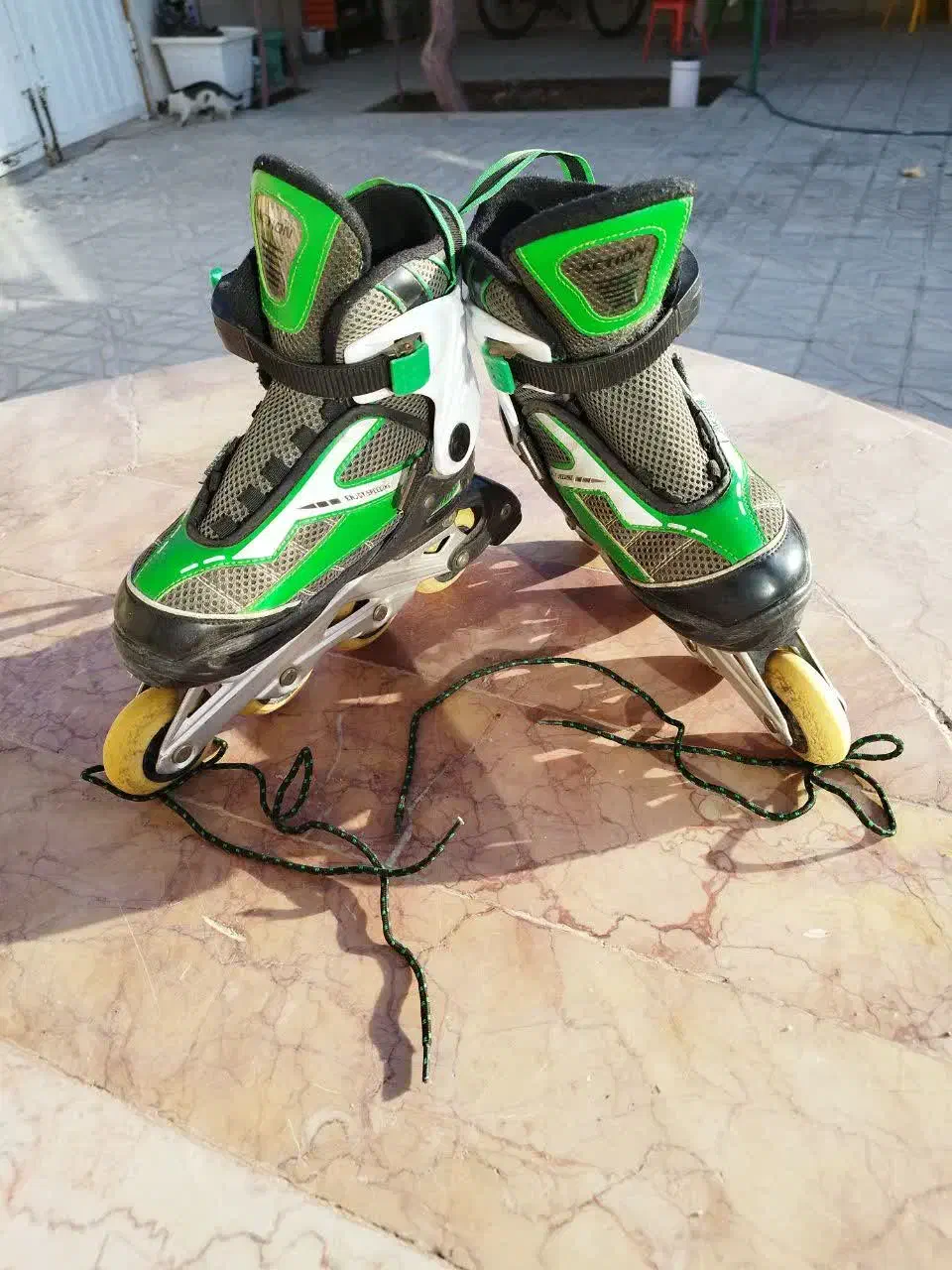 اسکیت اکشن چرخ ژله ای|دوچرخه، اسکیت، اسکوتر|قزوین, |دیوار