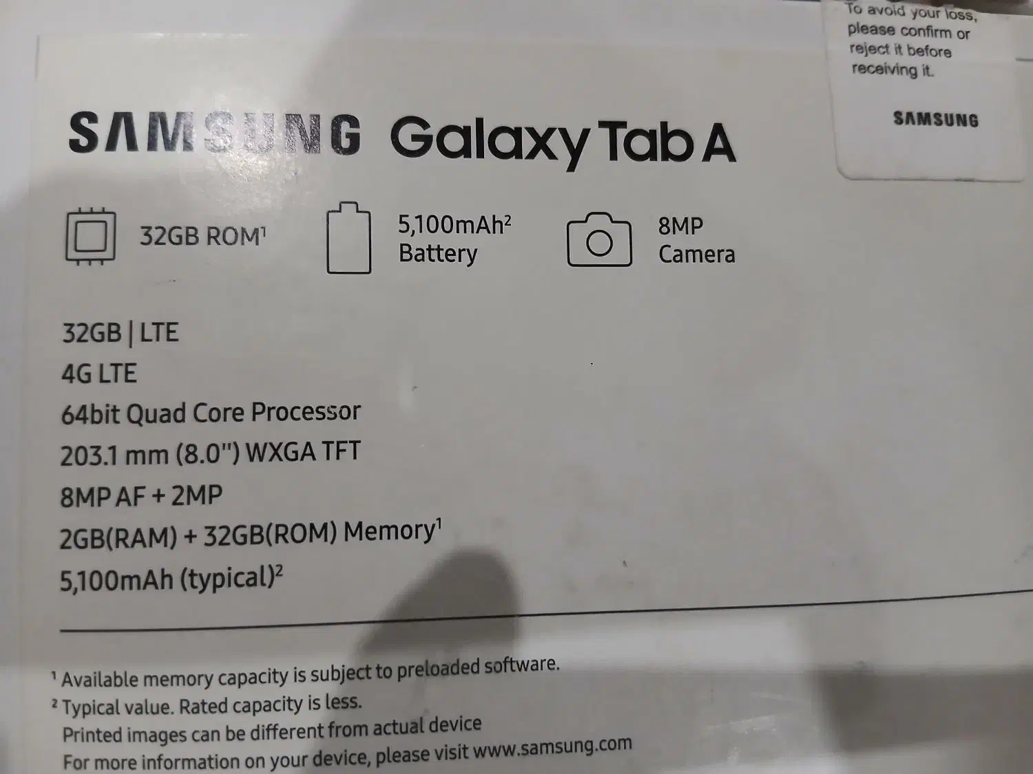 تبلت سامسونگ t295|تبلت|سبزوار, شهرک اندیشه|دیوار