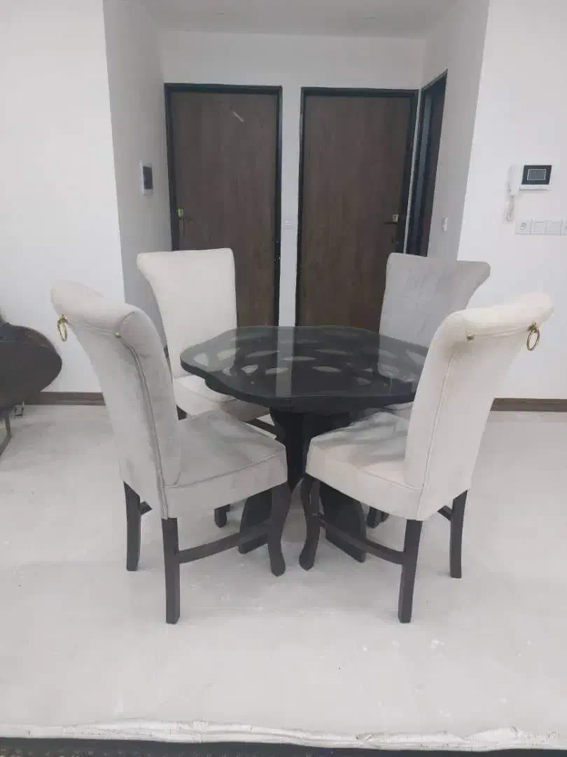 میزناهار خوری چهار نفره|میز و صندلی غذاخوری|رودسر, |دیوار