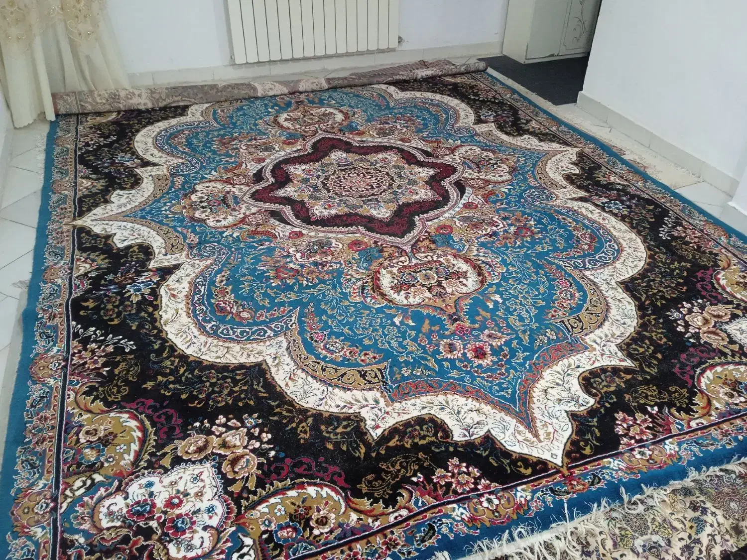 فرش دوازده متری|فرش|مشکان, |دیوار