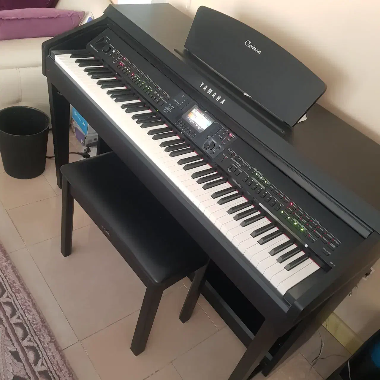 پیانو یاماها Cvp701 نو اورجینال|پیانو، کیبورد، آکاردئون|تهران, ونک|دیوار