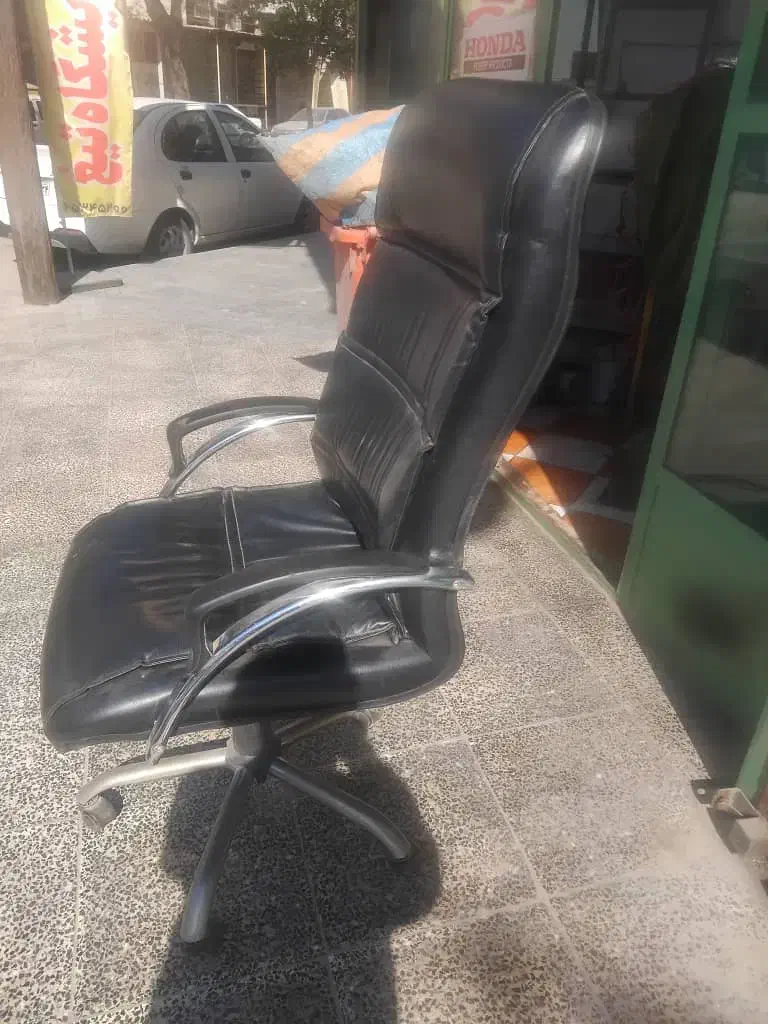 صندلی اداری چرم|دفتر کار|اهواز, زیتون کارمندی|دیوار