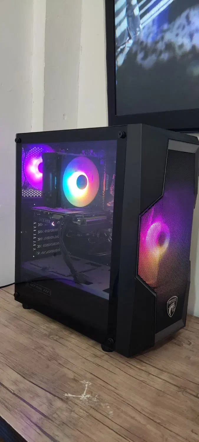 کیس گیمینگ|رایانه رومیزی|جوانرود, |دیوار