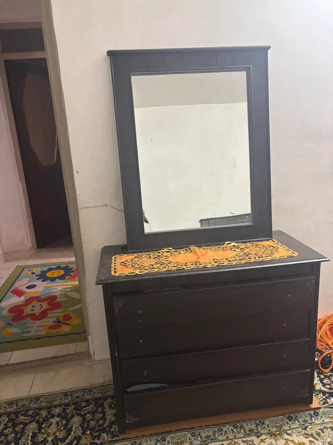 تخت و دراور نهارخوزی|تخت و سرویس خواب|توتکابن, |دیوار