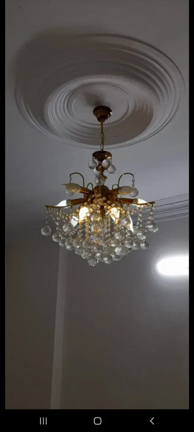 لوستر کریستال|لوستر و چراغ آویز|قزوین, |دیوار