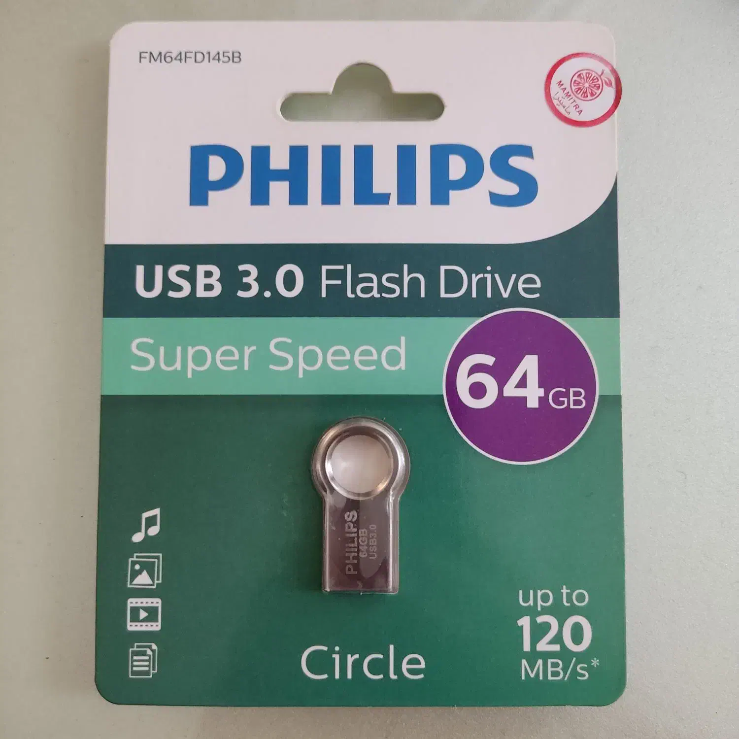 فلش 64 گیگ فیلیپس اکبند|قطعات و لوازم جانبی رایانه|تهران, ابوذر|دیوار