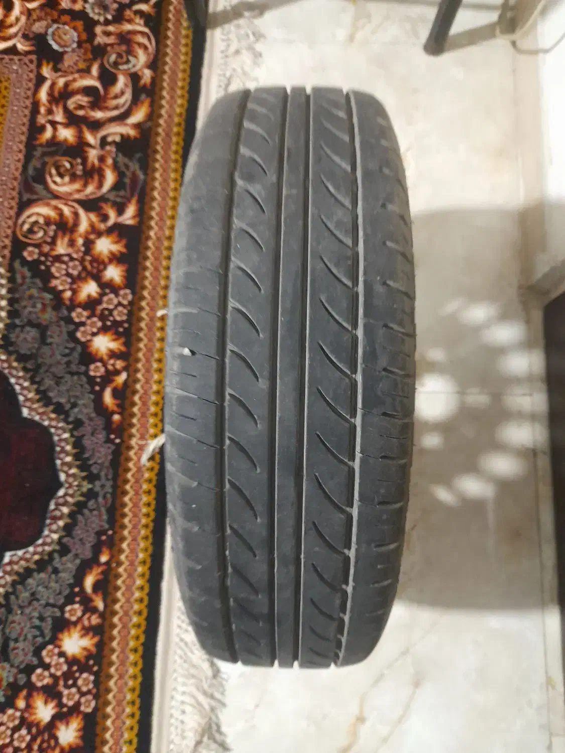 لاستیک پراید درحد با رینگ|قطعات یدکی و لوازم جانبی|پاکدشت, پاکدشت (مامازند)|دیوار