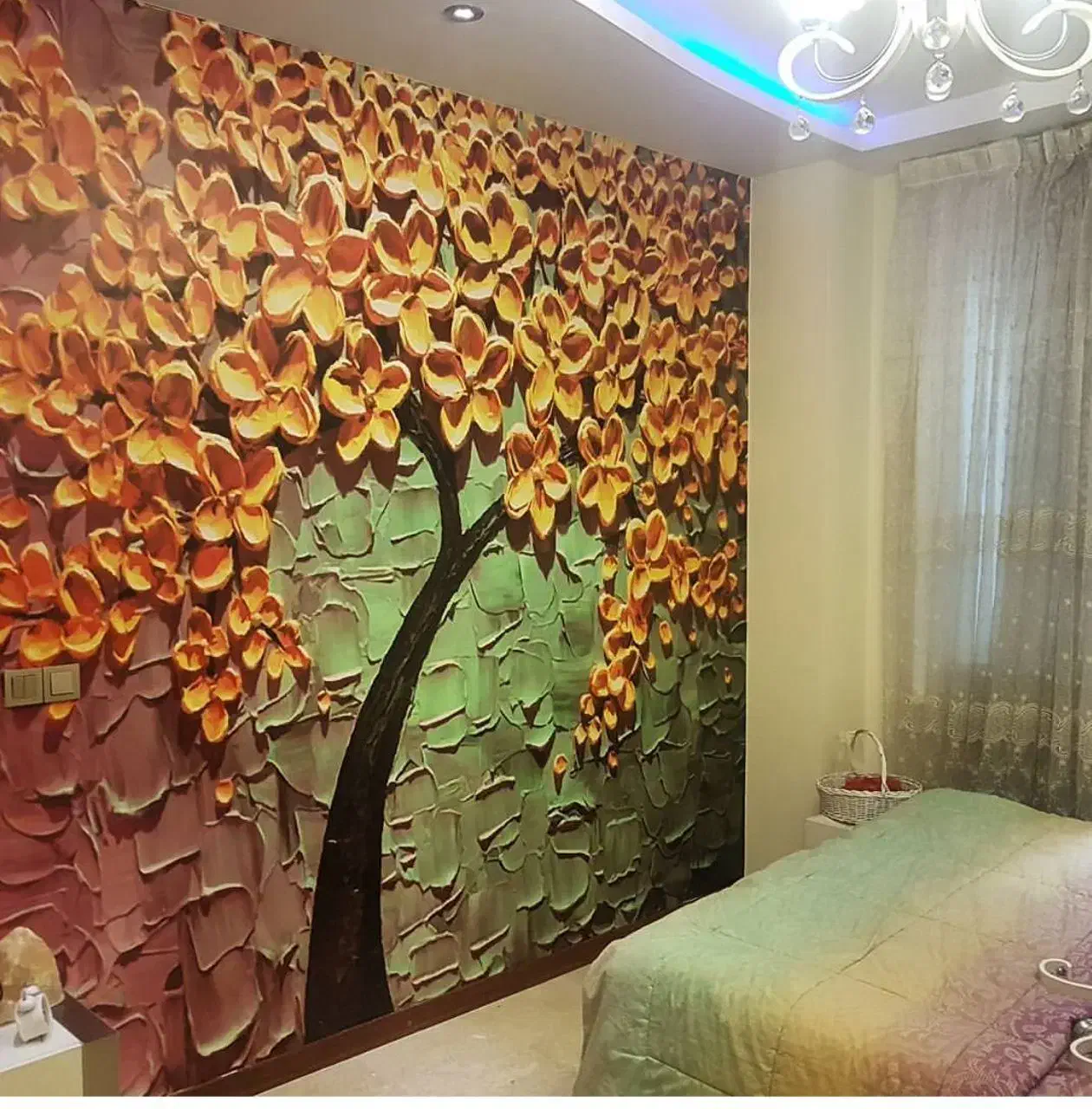 نصاب کاغذ دیواری نقاشی ساختمان|خدمات پیشه و مهارت|اسلامشهر, زرافشان|دیوار