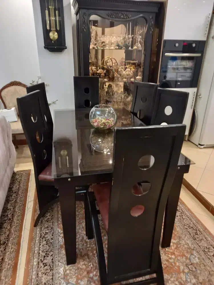 میز غذاخوری ۶ نفره|میز و صندلی غذاخوری|شهریار, شهرک شاهد|دیوار