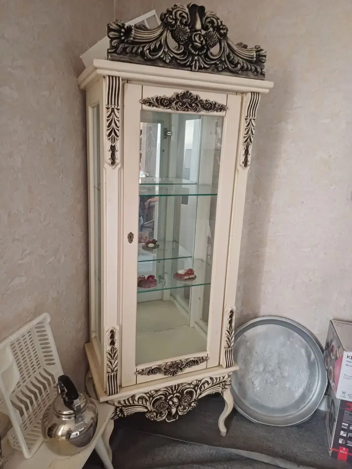 گنجه|بوفه، ویترین، کنسول|مشهد, کارمندان دوم|دیوار