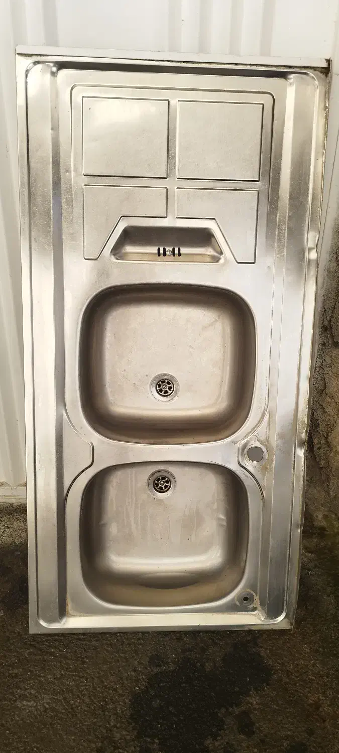 سینک ظرفشویی|آبچکان و نظمدهنده ظروف|قائمشهر, |دیوار