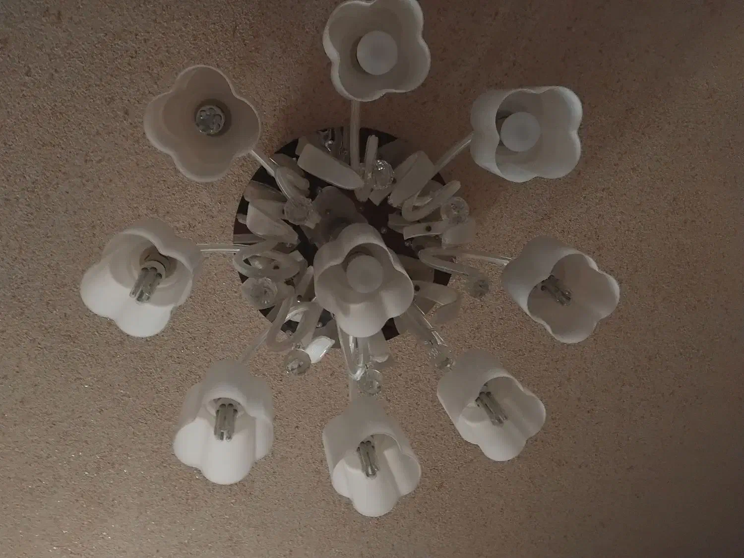 ۲ لوستر سقفی|لوستر و چراغ آویز|اهواز, گلستان|دیوار