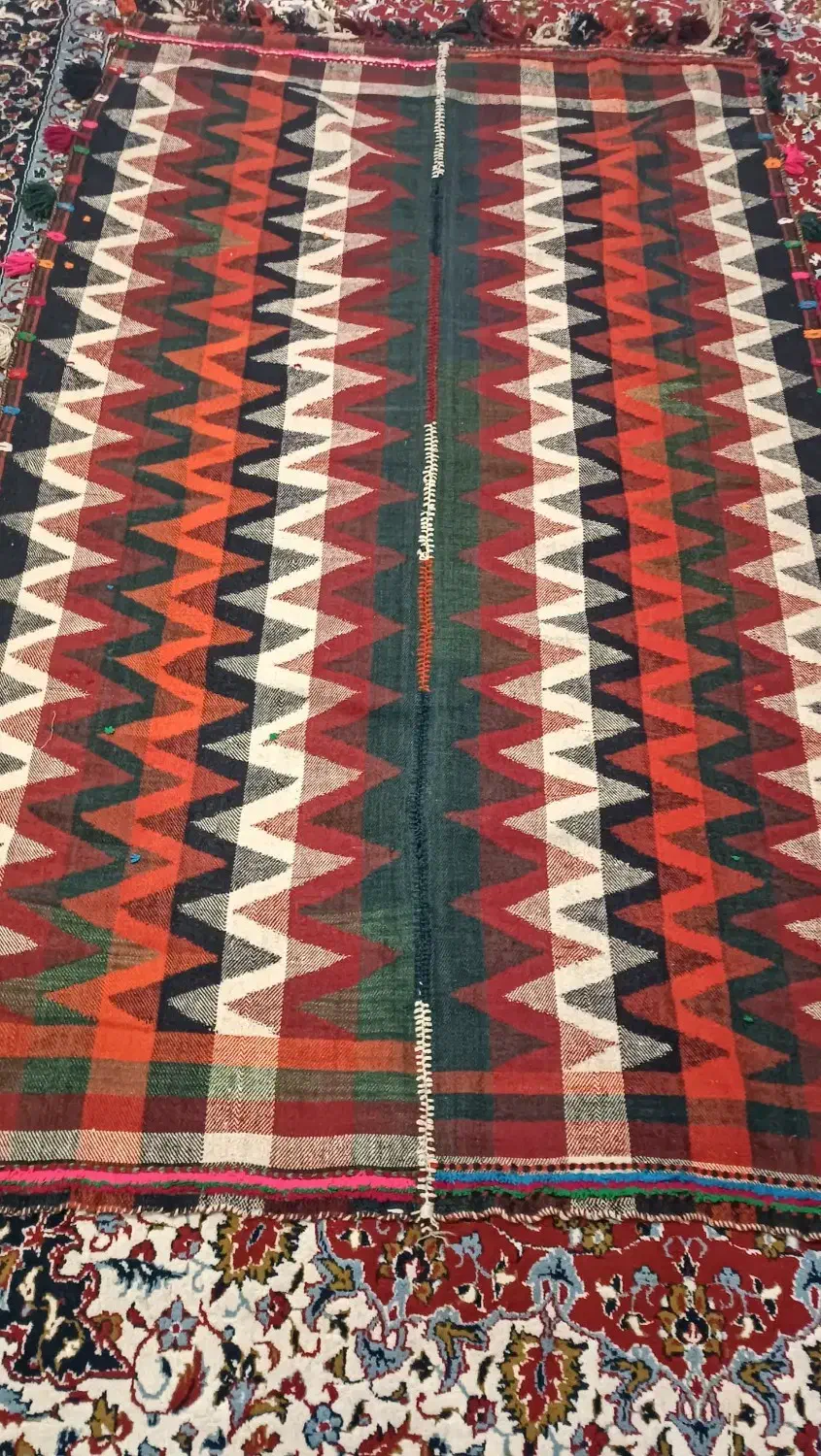 جاجیم قدیمی دستبافت|گلیم، جاجیم، گبه|شیراز, شهرک مهدیآباد|دیوار