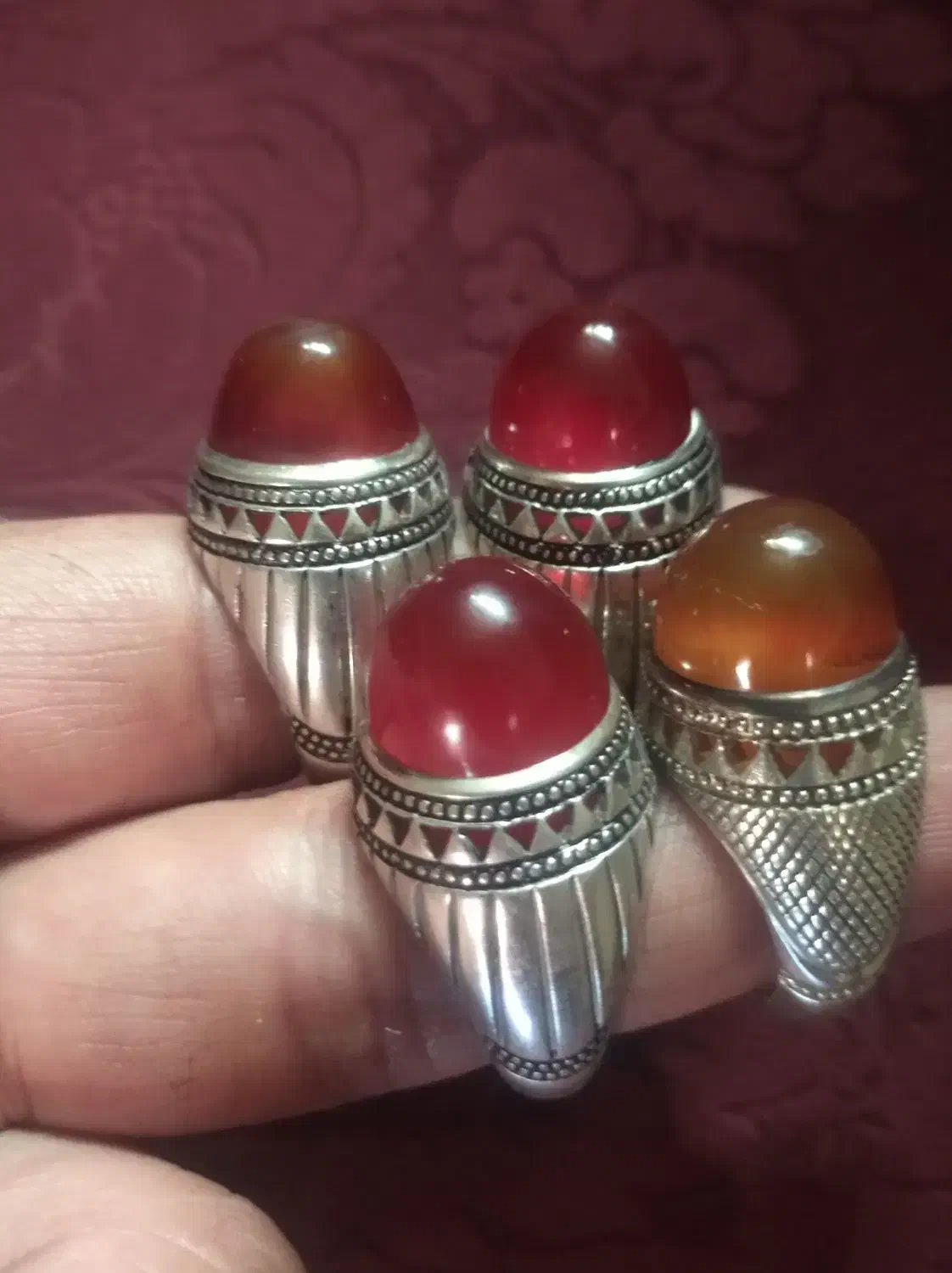 انگشتر عقیق|جواهرات|زرندیه, |دیوار