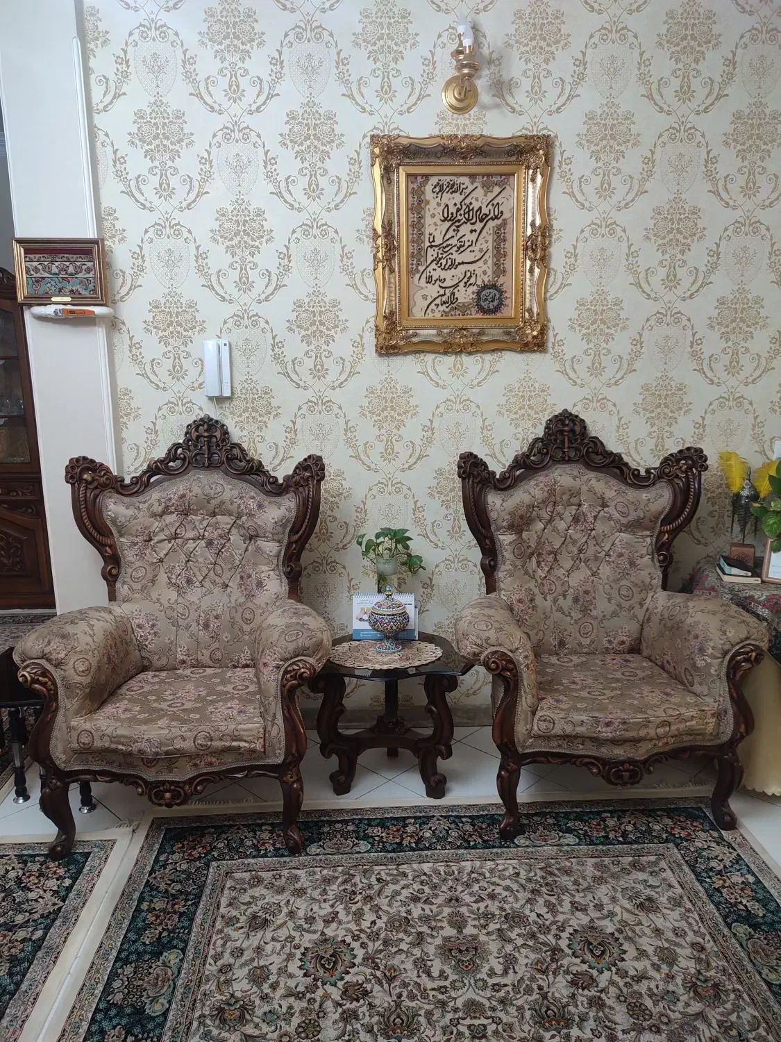 مبلمان سلطنتی استیل|مبلمان خانگی و میز عسلی|تهران, ائمه اطهار|دیوار