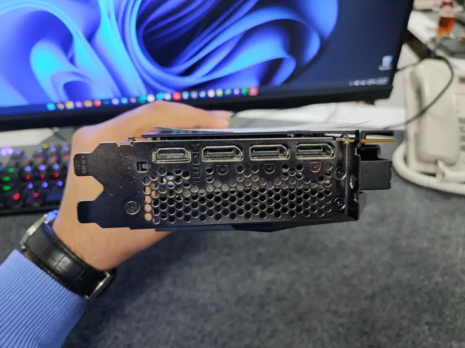 کارت گرافیک msi rtx 3060 ti gaming x|قطعات و لوازم جانبی رایانه|تهران, میدان ولیعصر|دیوار