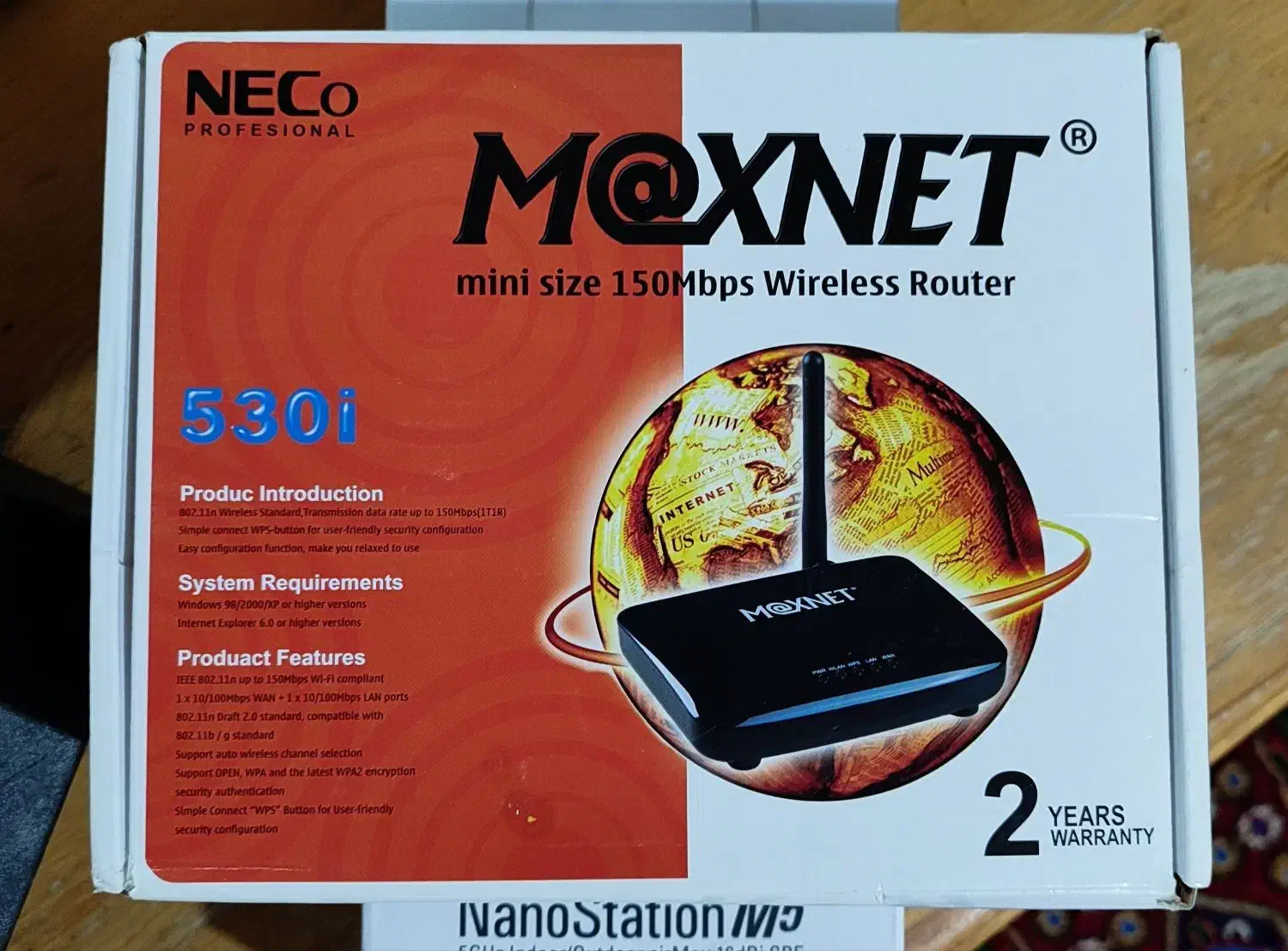 مودم وایرلس Nano Station M5|مودم و تجهیزات شبکه|صدرا-فارس, فاز ۱|دیوار