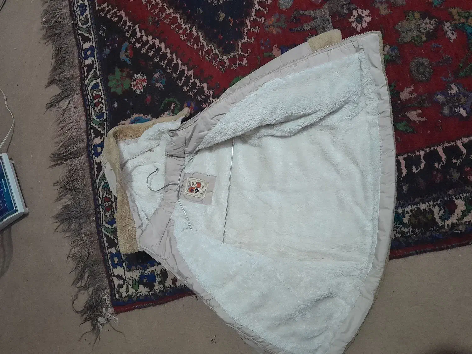کاپشن دخترانه درحد نو|کفش و لباس بچه|قزوین, |دیوار