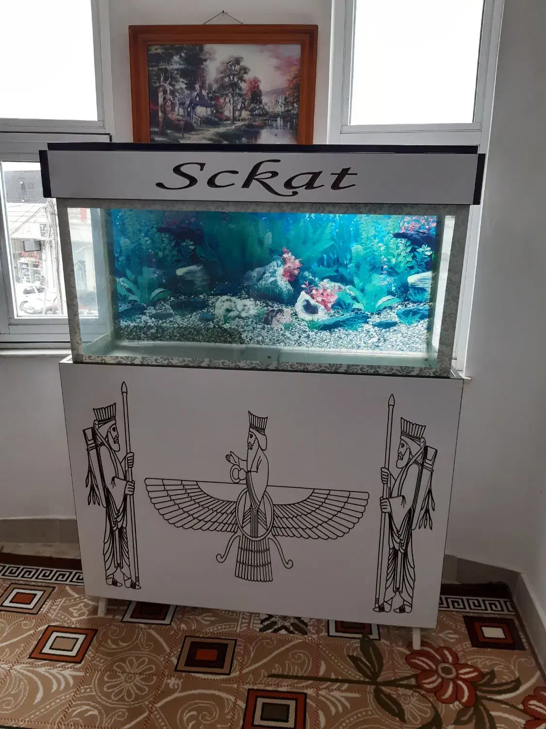 آکواریوم|ماهی|اردبیل, |دیوار