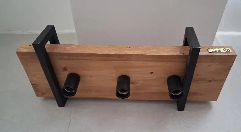 لوستر چوبی-فلزی|لوستر و چراغ آویز|سنندج, |دیوار