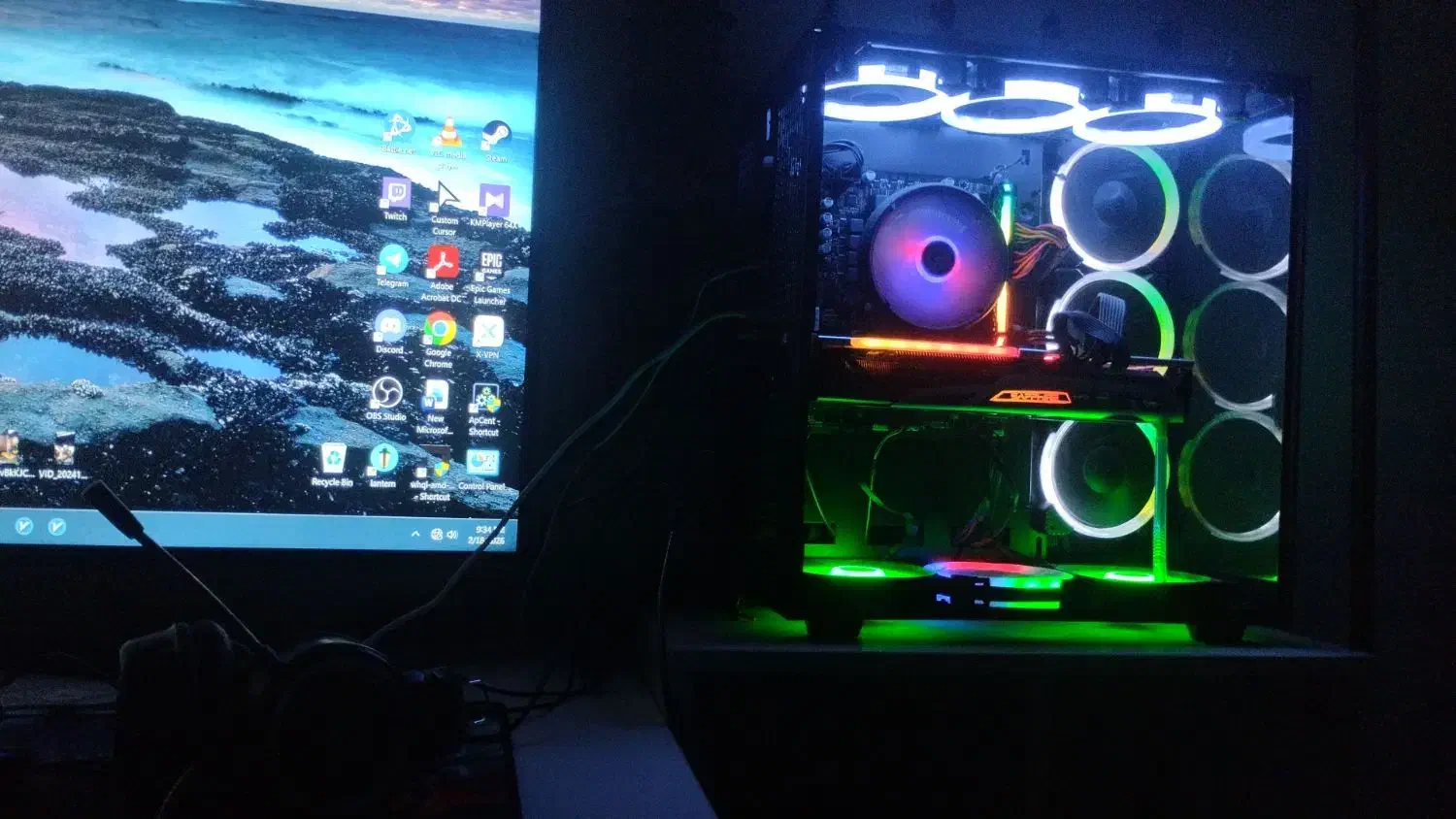 کیس گیمینگ|رایانه رومیزی|شیراز, بازار|دیوار