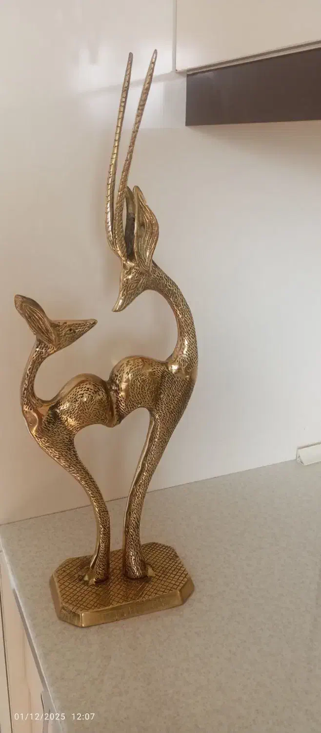 گوزن برنزنونو|مجسمه، تندیس، ماکت|تبریز, |دیوار