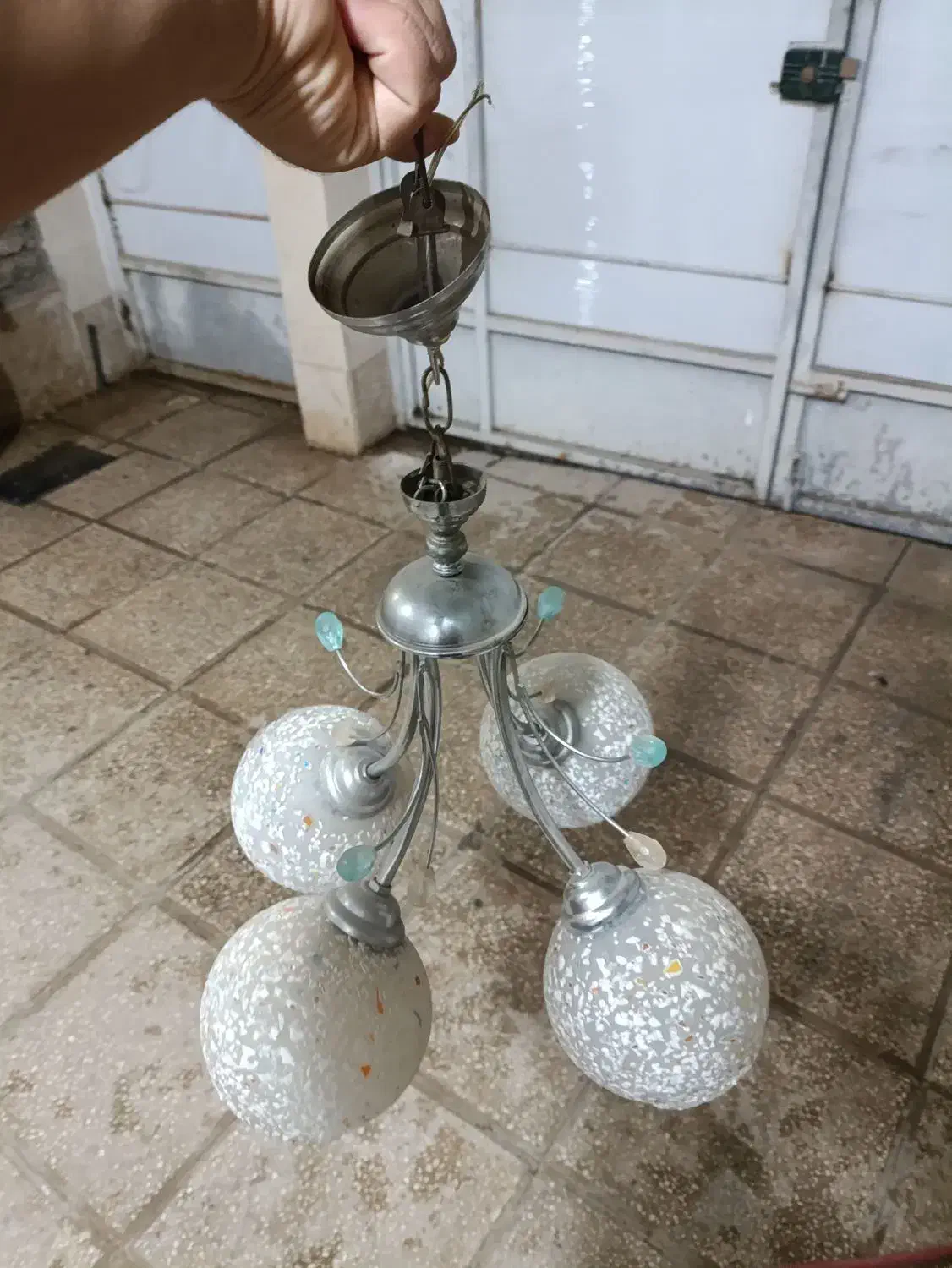 دو عدد لوستر|لوستر و چراغ آویز|سبزوار, شرق کال عیدگاه|دیوار