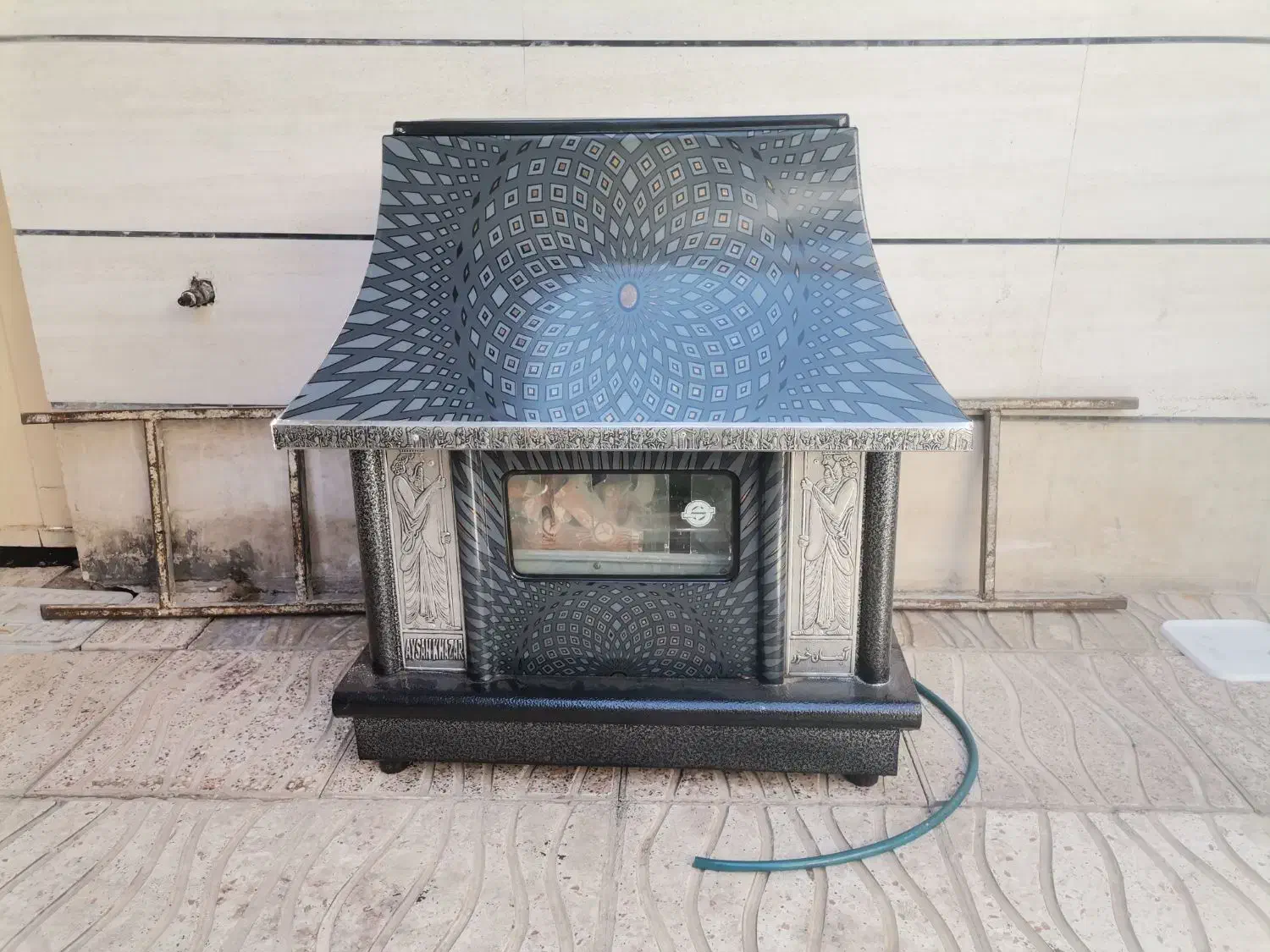 بخاری زیبا وسالم|بخاری، هیتر، شومینه|بروجرد, |دیوار