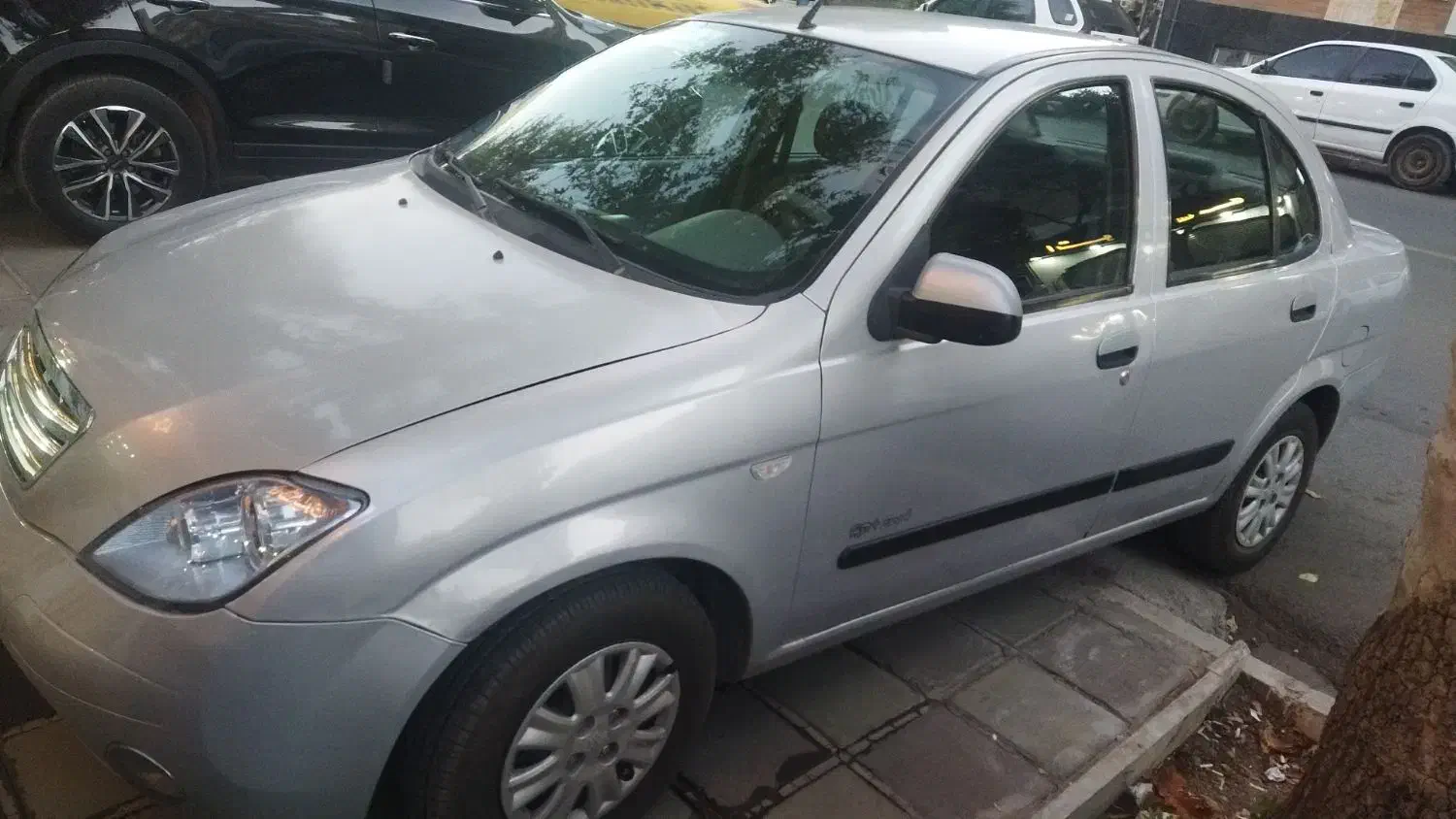 تیبا صندوقدار ۹۵ بدون رنگ شاسی پلمپ|خودرو سواری و وانت|سنندج, |دیوار