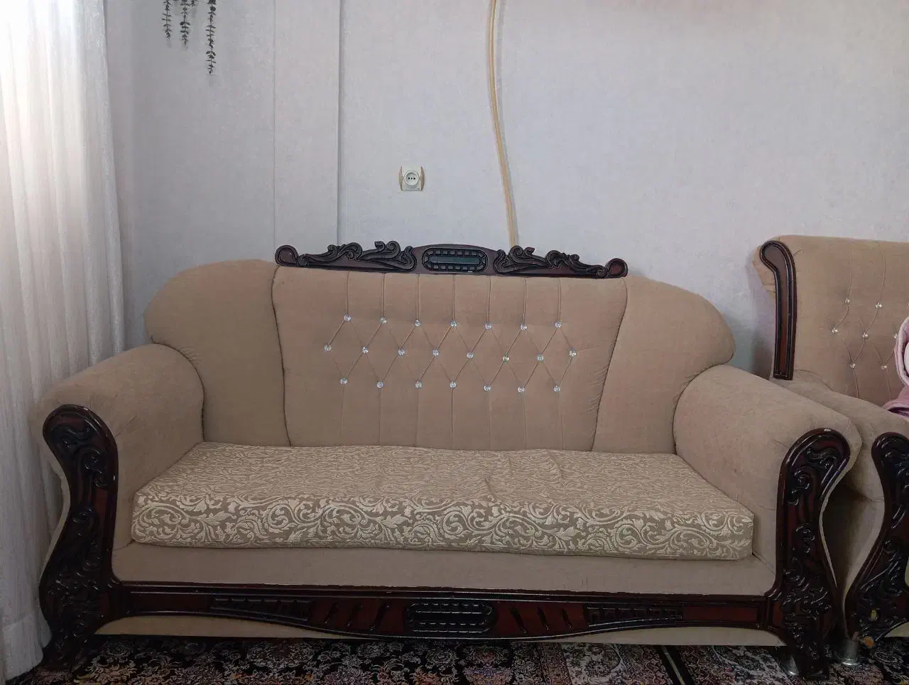 مبل راحتی|مبلمان خانگی و میز عسلی|قم, باجک دو|دیوار
