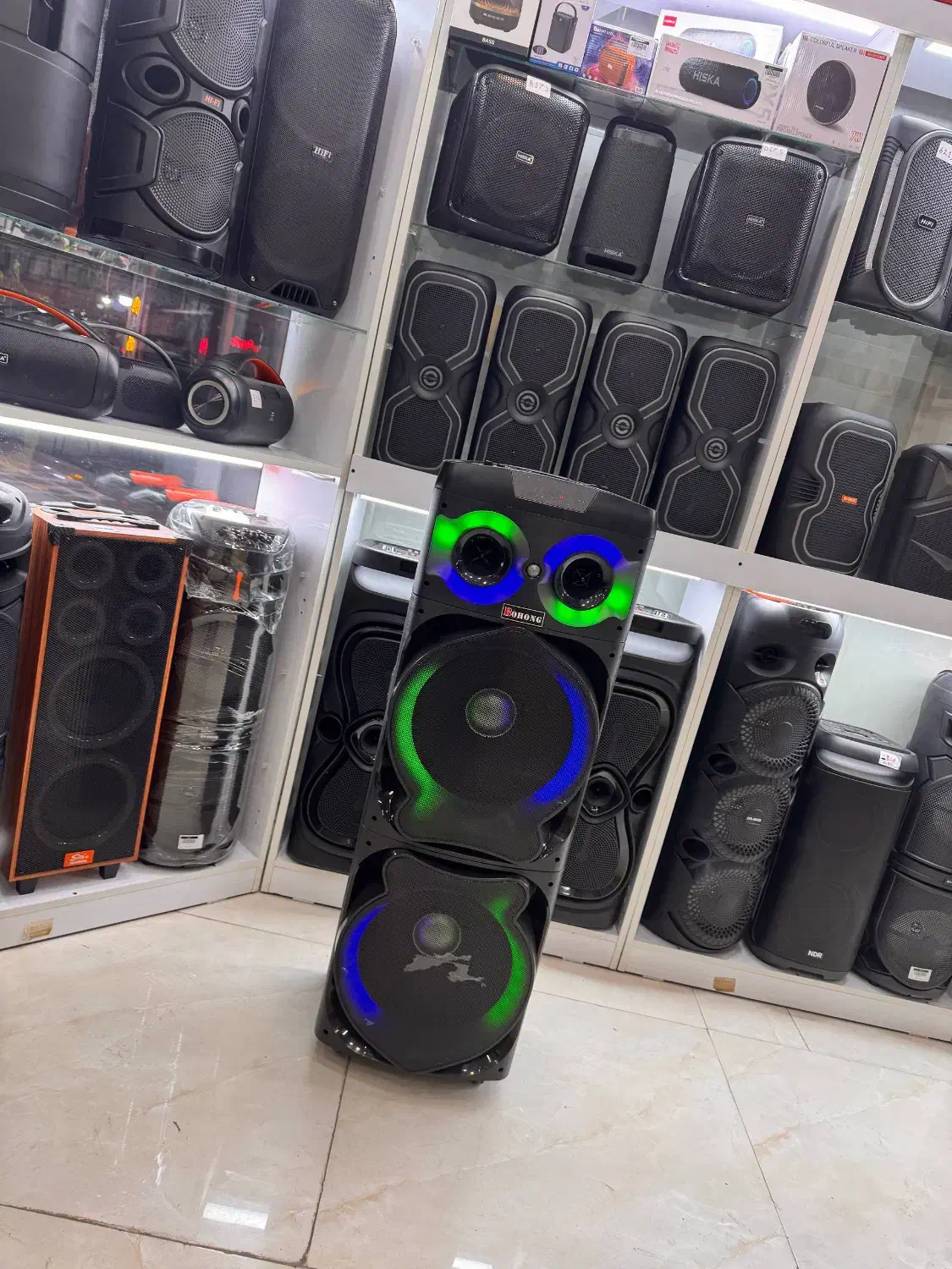 اسپیکر فول کالر پارتی باکس 1619 بوهونگ قسطی|سیستم صوتی خانگی|اصفهان, هفتون|دیوار