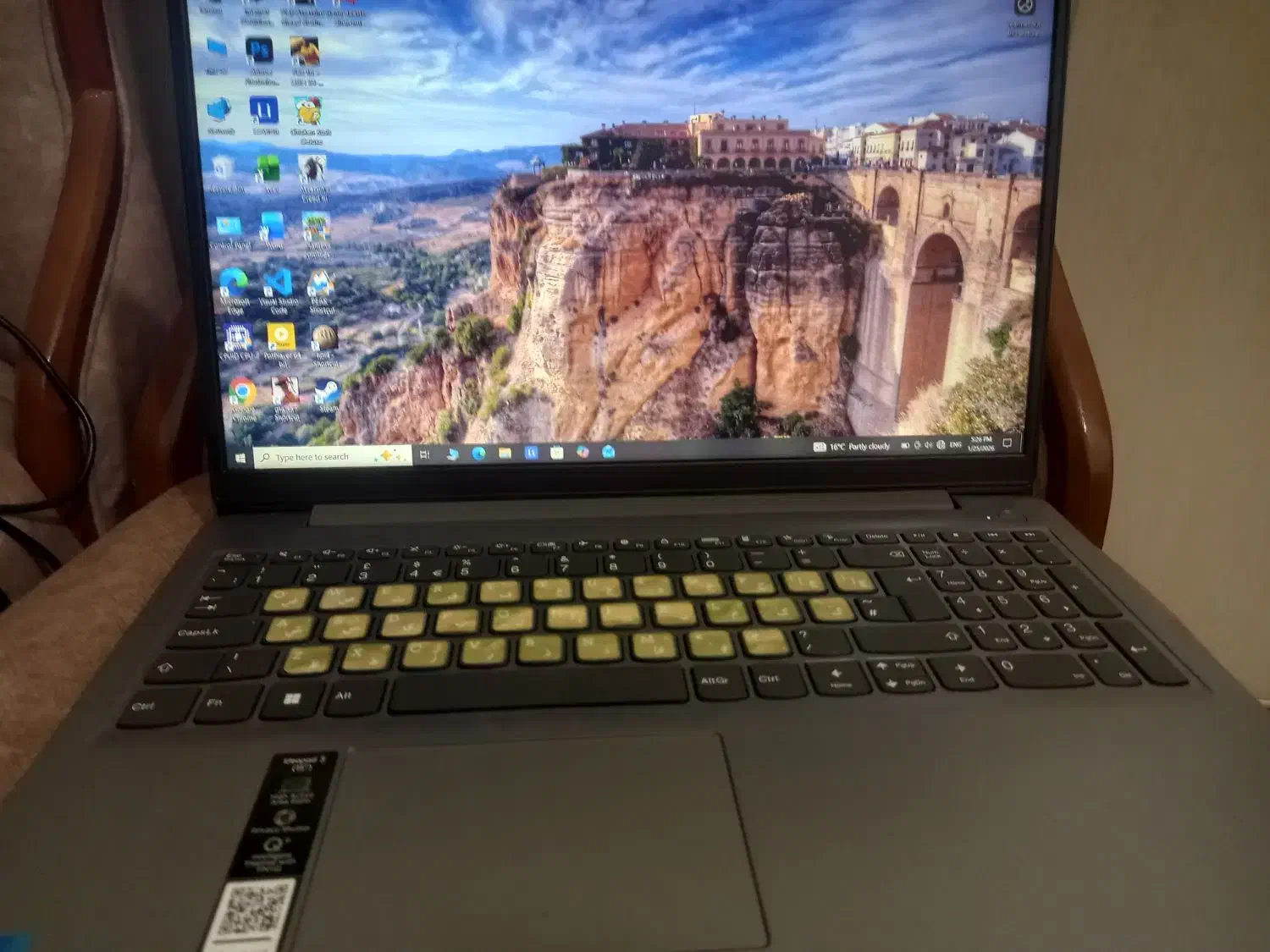 لپ تاپ لنووidea pad|رایانه همراه|بوشهر, |دیوار