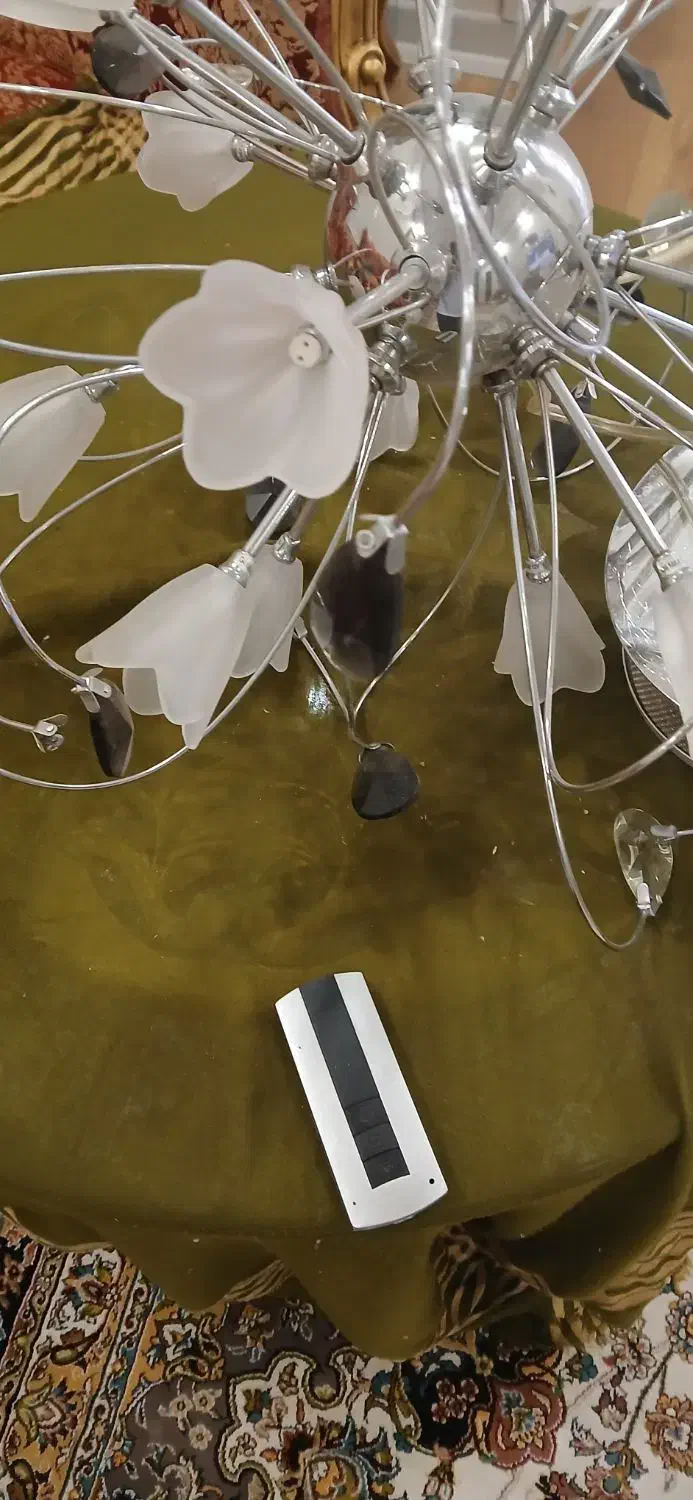 لوستر استیل|لوستر و چراغ آویز|رودهن, |دیوار