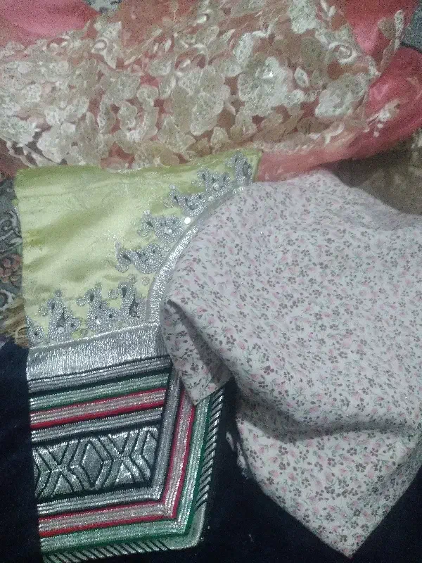 حراج ۱بارچه مجلسی ۲ونخی وشلوار با هم ۱۲۰۰|حراج|بندرعباس, |دیوار