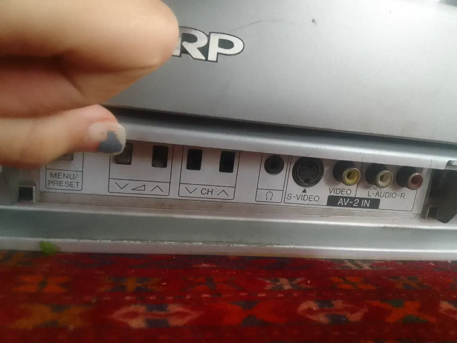 تلویزیون شارپ قدیمی sharp|تلویزیون و پروژکتور|بابل, |دیوار